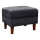 Hocker GALA 42x54 cm Anthrazit