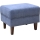 Hocker GALA 46x54 cm, blau