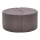 Hocker JING Ø 80 cm, braun