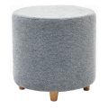 Hocker KIMA Ø 40 cm, grau