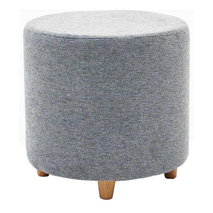 Hocker KIMA Ø 40 cm, grau