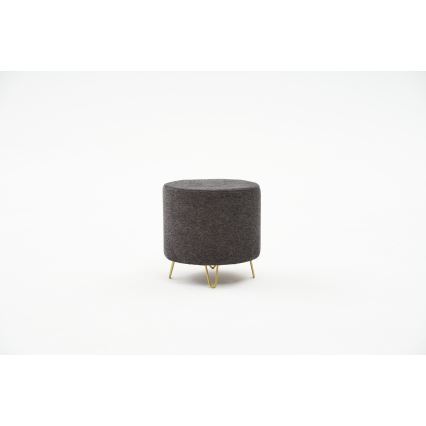 Hocker NANI Ø 40 cm Anthrazit