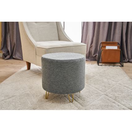 Hocker NANI Ø 40 cm, grau