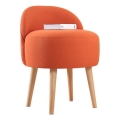Hocker NIKI Ø 46 cm orange