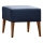 Hocker NIMO 46x50 cm blau