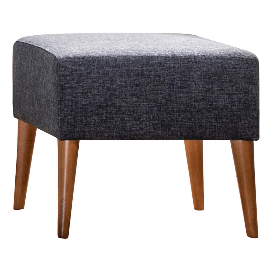 Hocker NIMO 46x50 cm grau