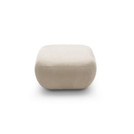 Hocker OLBIA 75x75 cm beige
