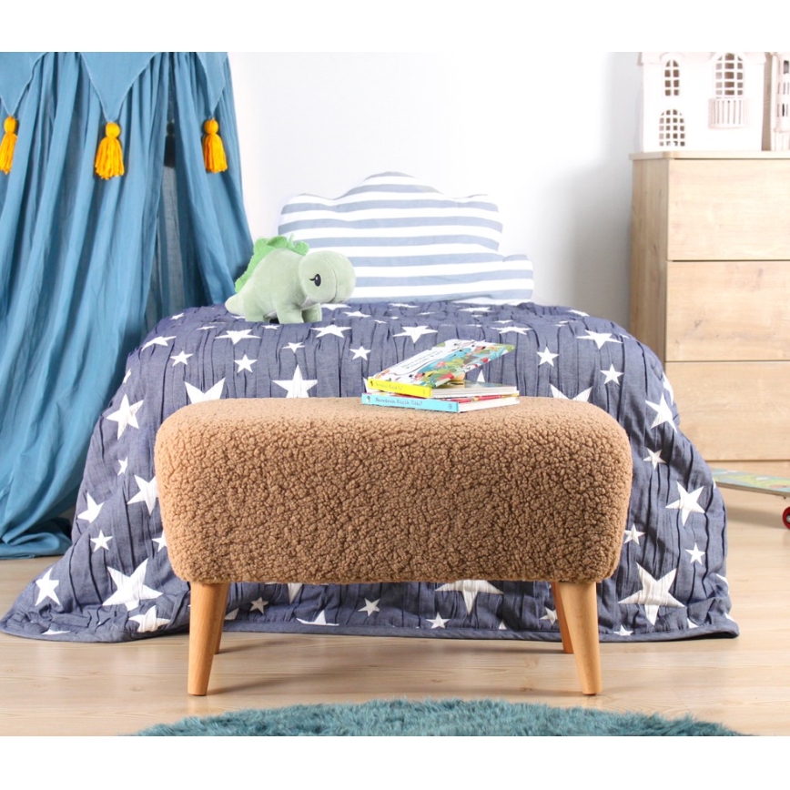 Hocker PIXI 32x61 cm braun