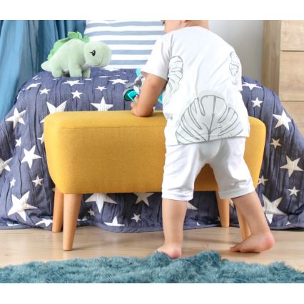 Hocker PIXI 32x61 cm gelb