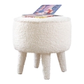 Hocker PIXI Ø 38 cm, weiß