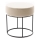 Hocker RELO Ø 40 cm, cremefarben
