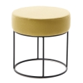 Hocker RELO Ø 40 cm gelb