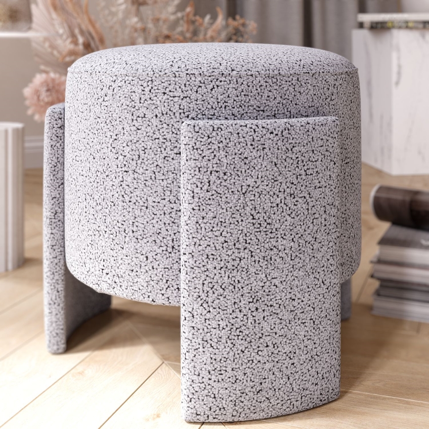 Hocker ROCKET Ø 39 cm grau