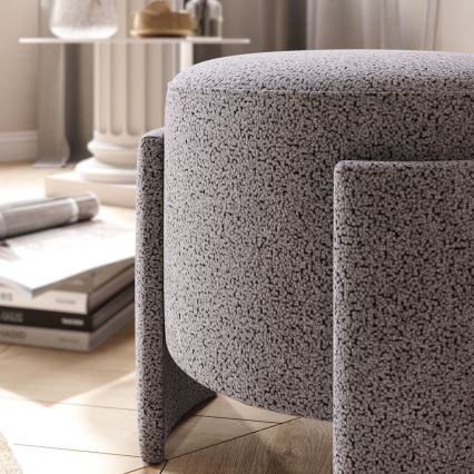 Hocker ROCKET Ø 39 cm grau