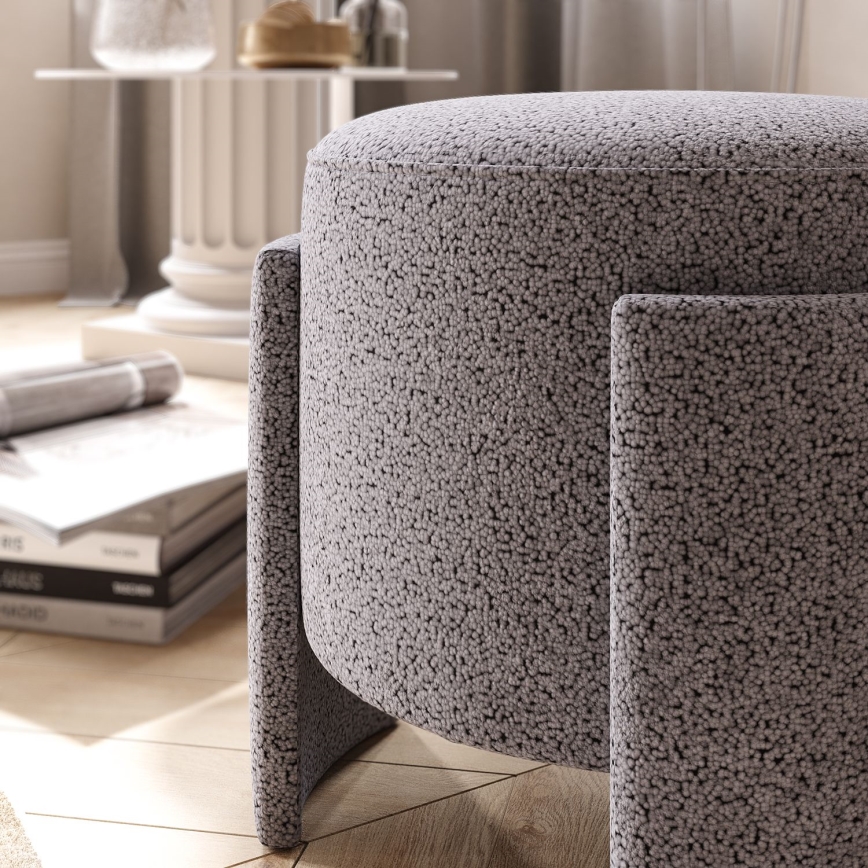 Hocker ROCKET Ø 39 cm grau