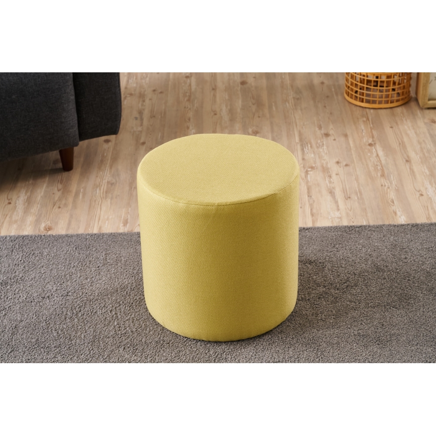 Hocker RONDO Ø 40 cm, gelb