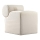 Hocker TIKI 47x45 cm cremefarben