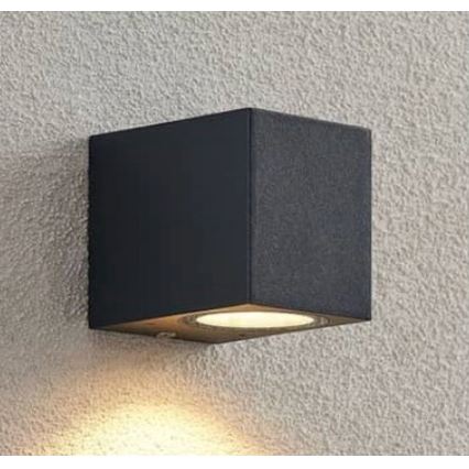 HÖFFTECH - Außenwandleuchte 1xGU10/35W/230V IP65