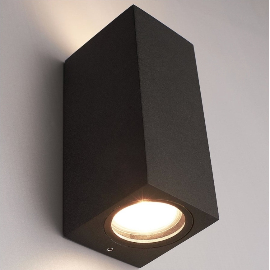 HÖFFTECH - Außenwandleuchte 2xGU10/35W/230V IP65