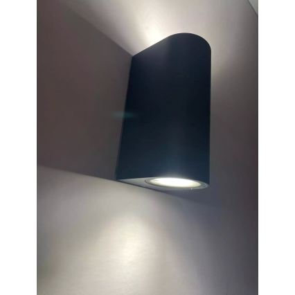 HÖFFTECH - Außenwandleuchte 2xGU10/35W/230V IP65