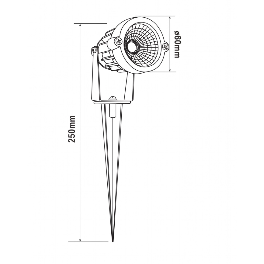 HÖFFTECH - LED-Außenleuchte LED/5W/230V IP65