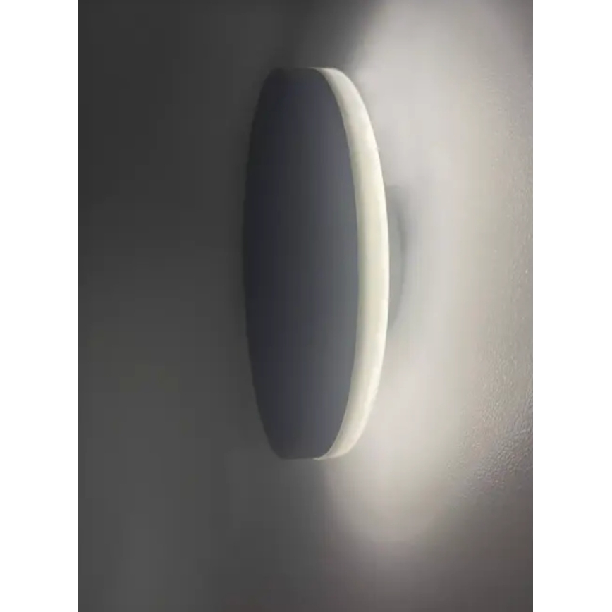 HÖFFTECH - LED-Außenwandleuchte LED/10W/230V rund IP65
