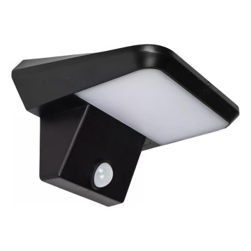 HÖFFTECH - LED Solar-Wandleuchte mit Bewegungs- und Dämmerungssensor LED/5,5V 200 mAh IP44