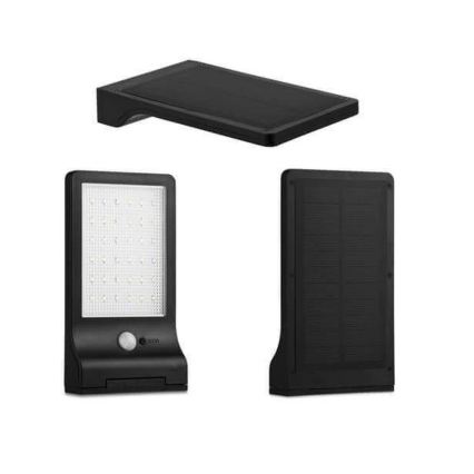 HÖFFTECH - LED-Solar-Wandleuchte mit Bewegungs- und Dämmerungssensor LED/3,7V 2200 mAh IP44