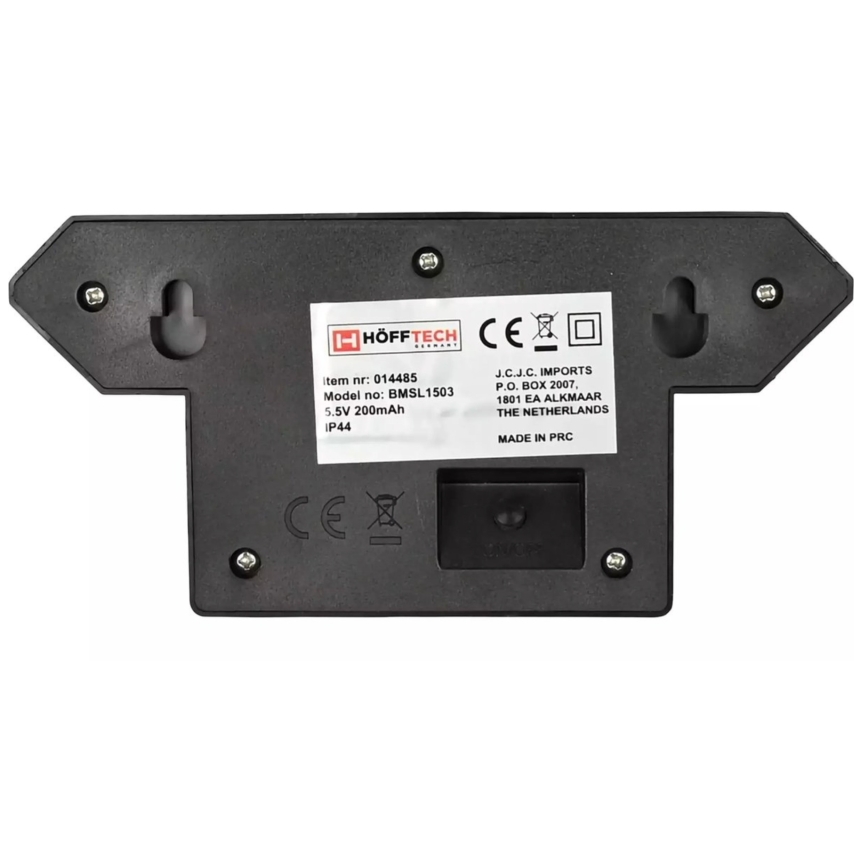 HÖFFTECH - LED Solar-Wandleuchte mit Bewegungs- und Dämmerungssensor LED/5,5V 200 mAh IP44