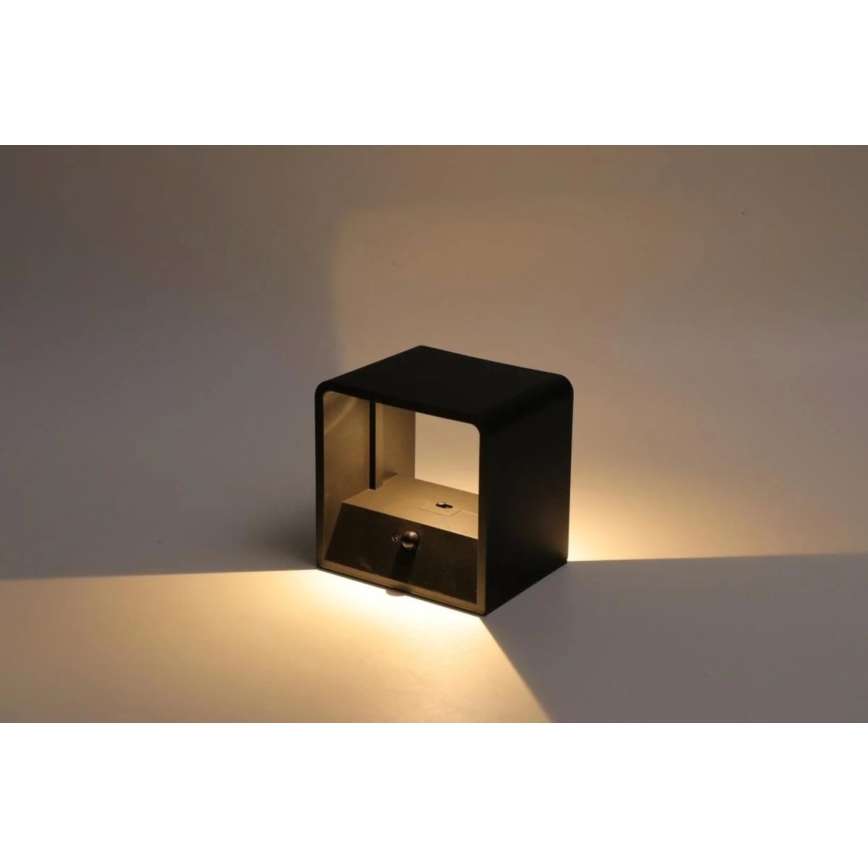 HÖFFTECH - Wiederaufladbare LED-Wandleuchte mit Bewegungsmelder LED/0,8W/3,7V 1200 mAh