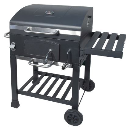 Holzkohlegrill schwarz