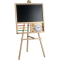 Holztafel mit integriertem Zähler 89x45 cm