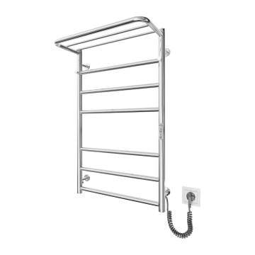 HOME Handtuchheizkörper für Badezimmer 95W/230V 77x53 cm Edelstahl/Chrom, rechts