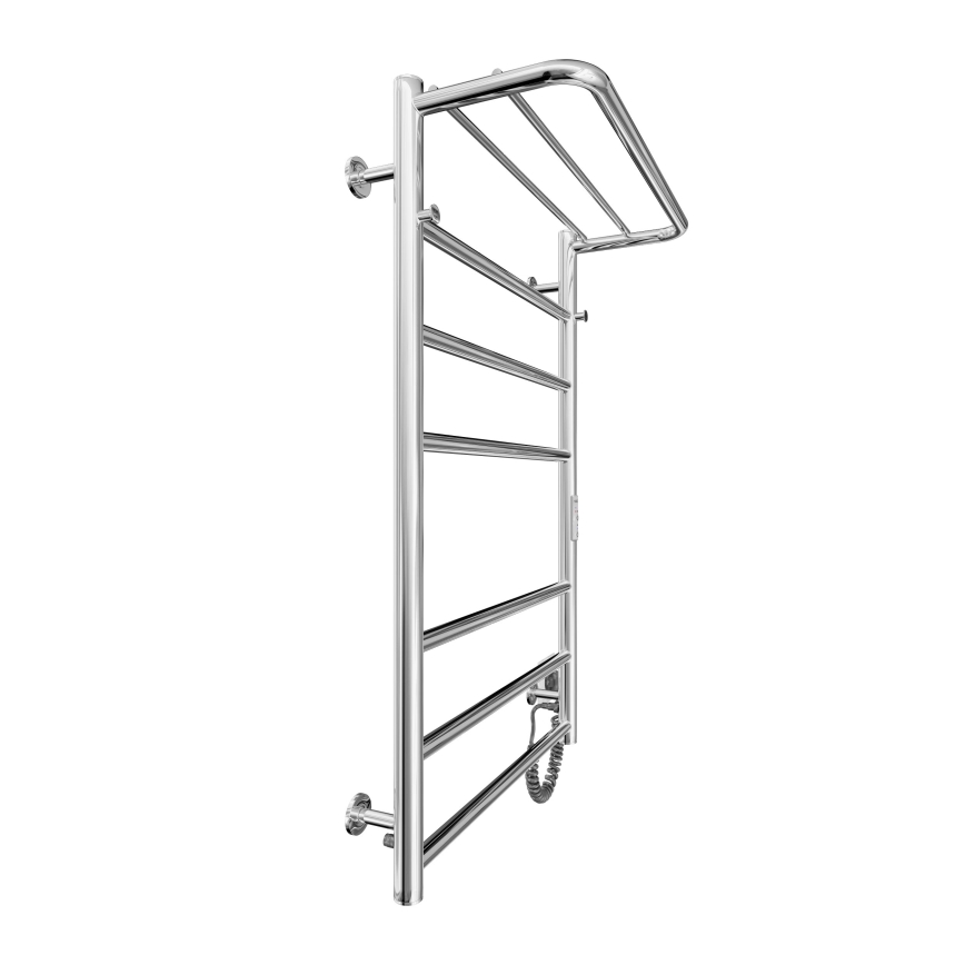 HOME Handtuchheizkörper für Badezimmer 95W/230V 77x53 cm Edelstahl/Chrom, rechts