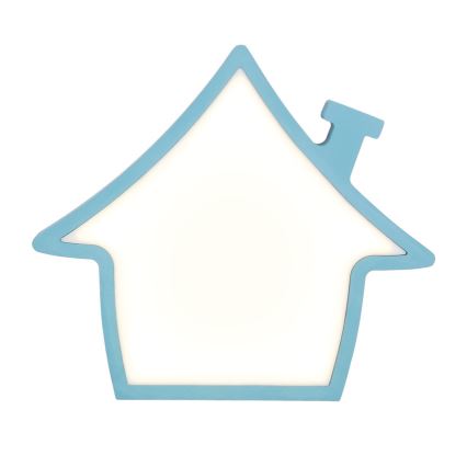 HOUSE LED Tischlampe für Kinder 10W/230V Blau