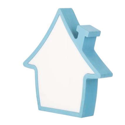 HOUSE LED Tischlampe für Kinder 10W/230V Blau