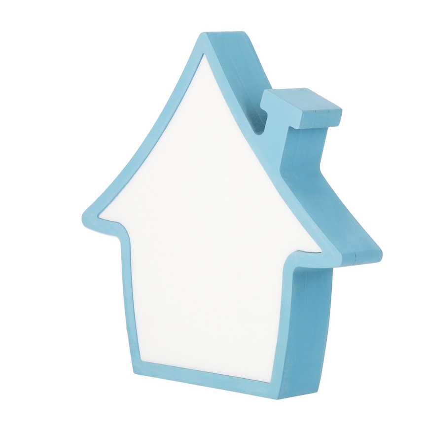HOUSE LED Tischlampe für Kinder 10W/230V Blau