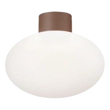 Ideal Lux - Außen-Deckenleuchte CLIO 1xE27/42W/230V IP44 Braun