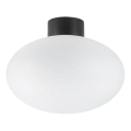 Ideal Lux - Außen-Deckenleuchte CLIO 1xE27/42W/230V IP44 Schwarz