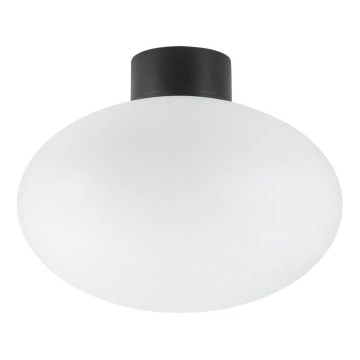 Ideal Lux - Außen-Deckenleuchte CLIO 1xE27/42W/230V IP44 Schwarz