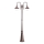 Ideal Lux - Außenleuchte CIMA 2xE27/52W/230V 216 cm IP43 braun