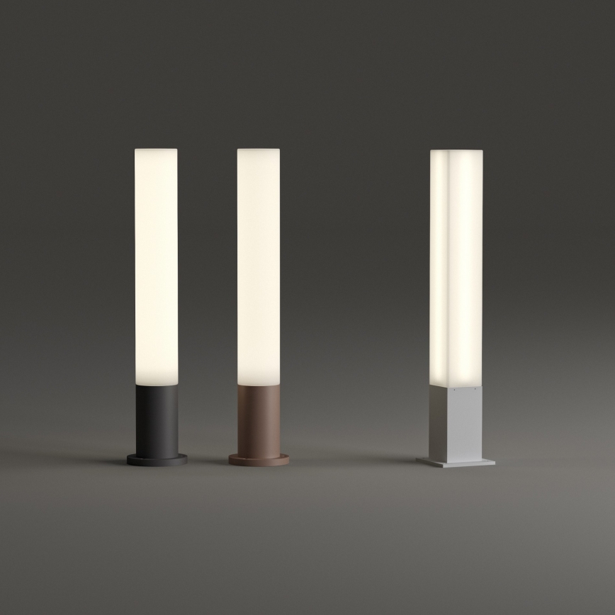 Ideal Lux - Außenleuchte EDO OUTDOOR 1xGX53/15W/230V 79 cm IP65 braun