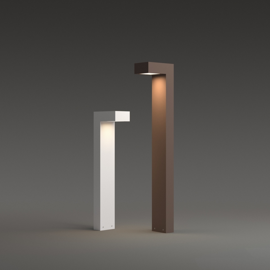 Ideal Lux - Außenleuchte SIRIO 1xGX53/9W/230V 60 cm IP65 braun