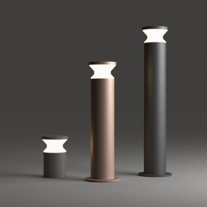 Ideal Lux - Außenleuchte TORRE 1xE27/15W/230V 22 cm IP65 braun