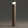 Ideal Lux - Außenleuchte TORRE 1xE27/15W/230V 80 cm IP65 braun