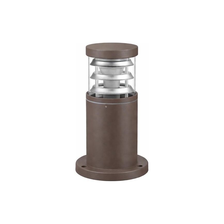 Ideal Lux - Außenleuchte TRONCO 1xE27/42W/230V 25 cm IP65 braun