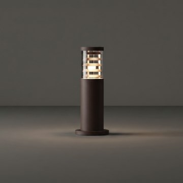 Ideal Lux - Außenleuchte TRONCO 1xE27/42W/230V 40 cm IP65 braun