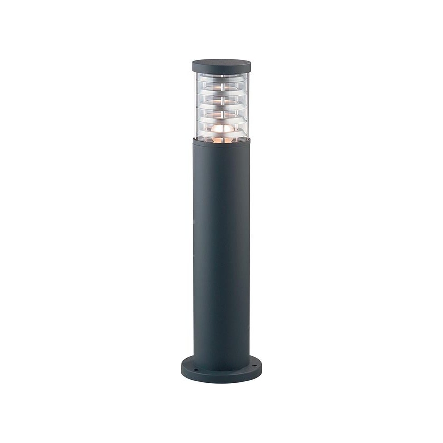 Ideal Lux - Außenleuchte TRONCO 1xE27/42W/230V 60 cm IP65 Anthrazit
