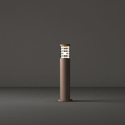 Ideal Lux - Außenleuchte TRONCO 1xE27/42W/230V 60 cm IP65 braun
