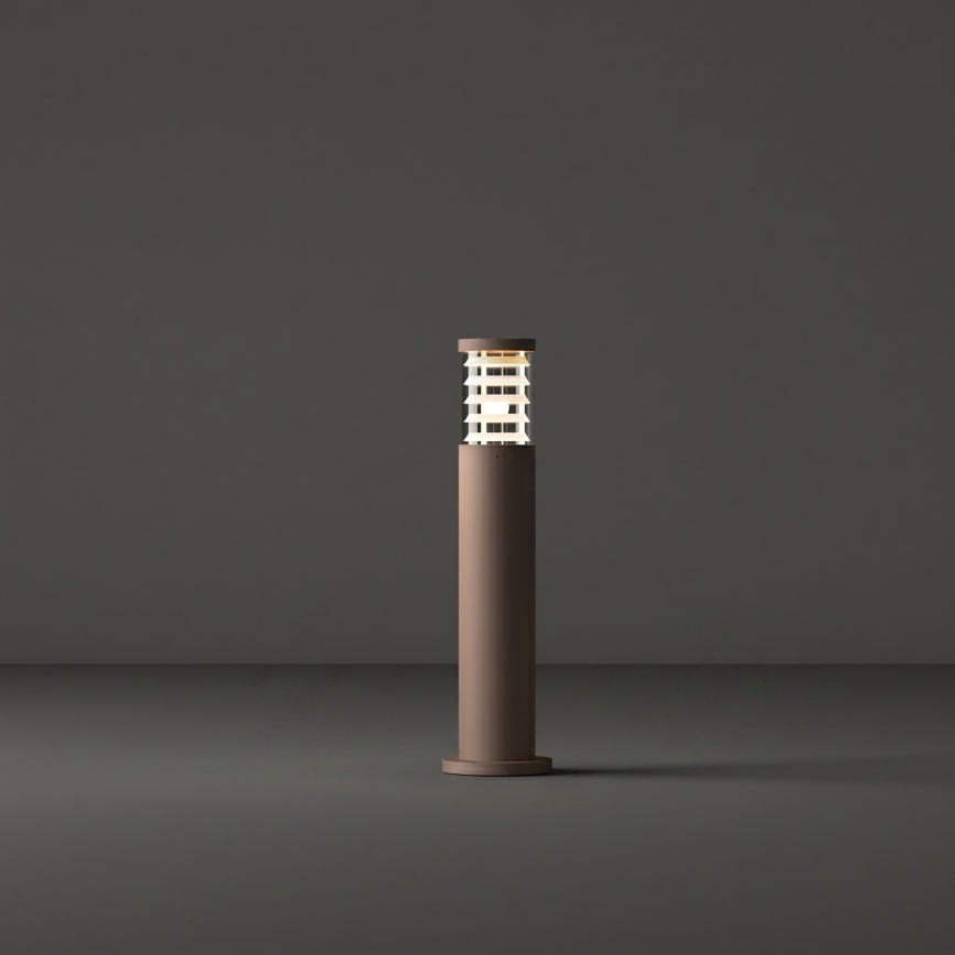 Ideal Lux - Außenleuchte TRONCO 1xE27/42W/230V 60 cm IP65 braun